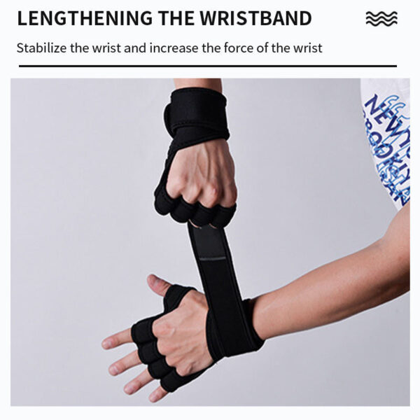 Gym Gloves with Wrist Support