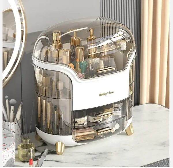 Makeup Organiser, Transparent Cosmetic Storage Case