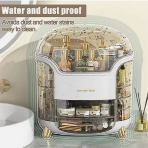 Makeup Organiser, Transparent Cosmetic Storage Case