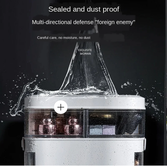 Makeup Organiser, Transparent Cosmetic Storage Case